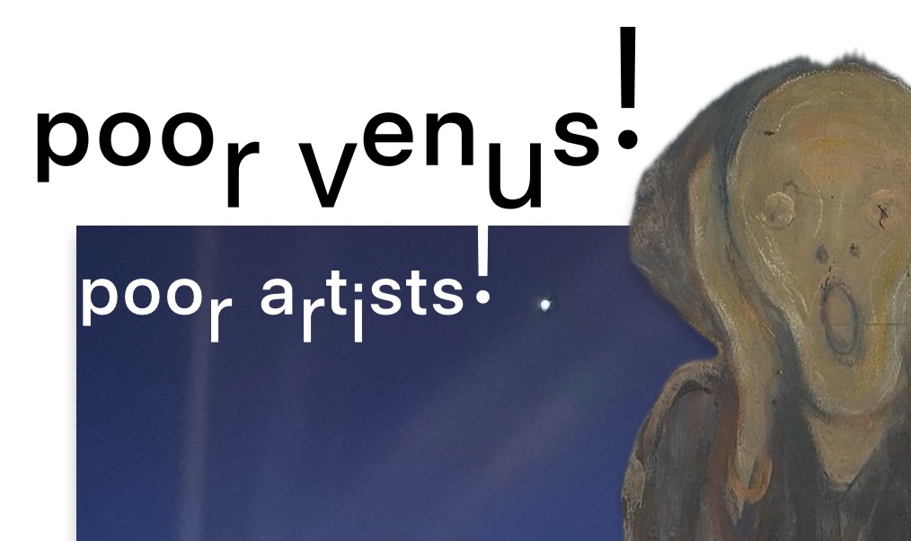 poor venus! poor artists!